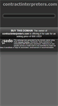 Mobile Screenshot of contractinterpreters.com